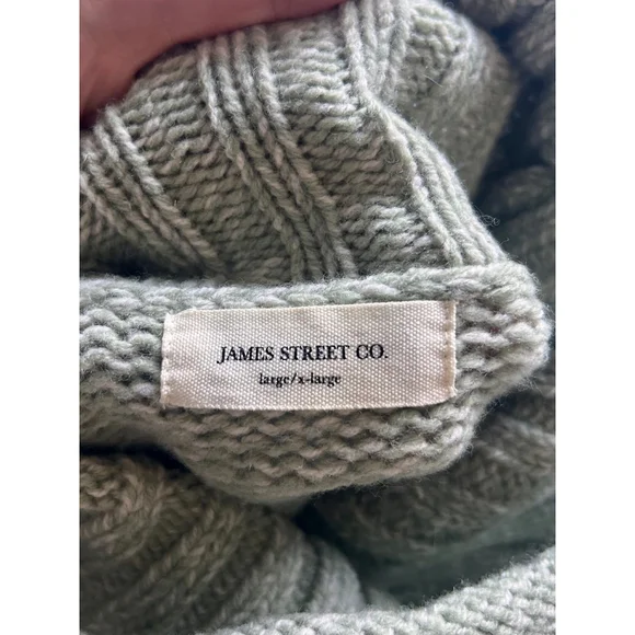 James Street Co Finn Turtleneck Sweater L/XL | 100% RWS Merino Wool | Oversized - Picture 11 of 12